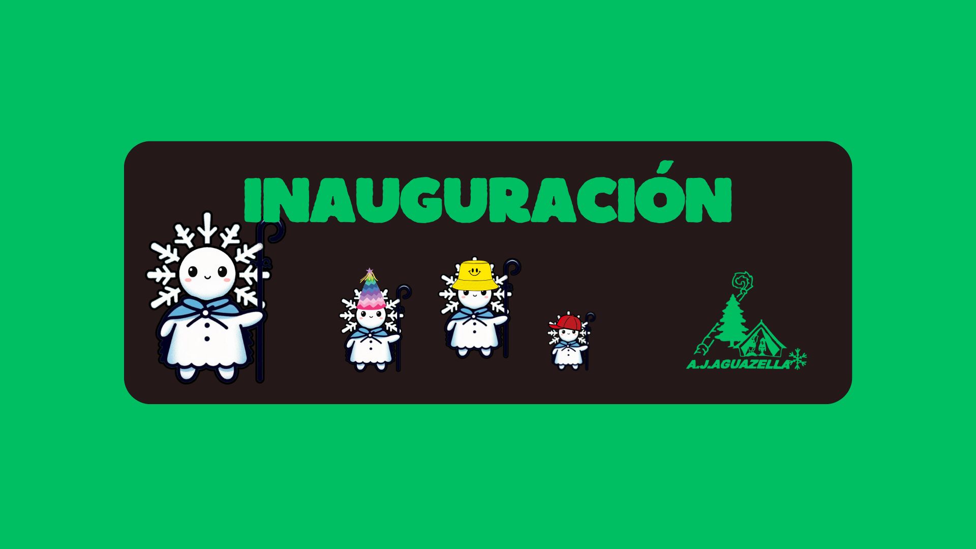 Cartel Inauguración Aguazella